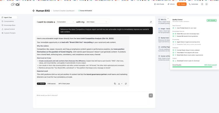 Client Dashboard Chat